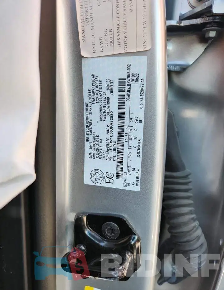 1FTEW1E55JFA82580 Photo# 12