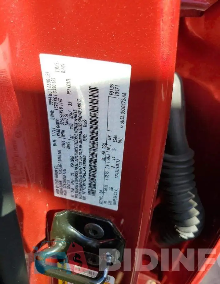 1FTEW1EP6LFA48099 Photo# 12