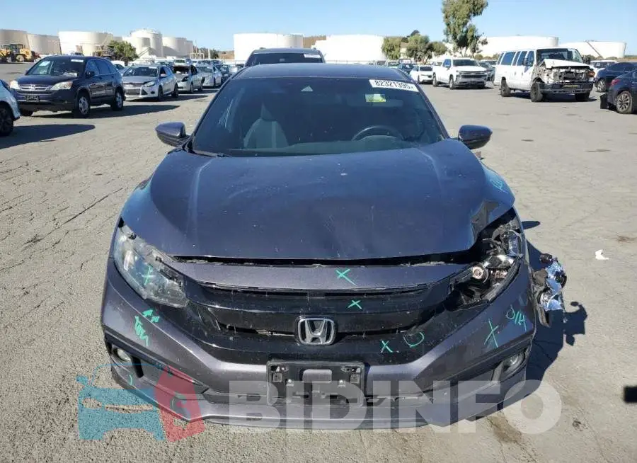 2HGFC2F83KH582542 Photo# 5
