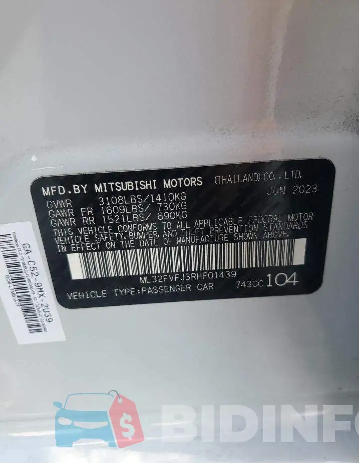 ML32FVFJ3RHF01439 Photo# 12