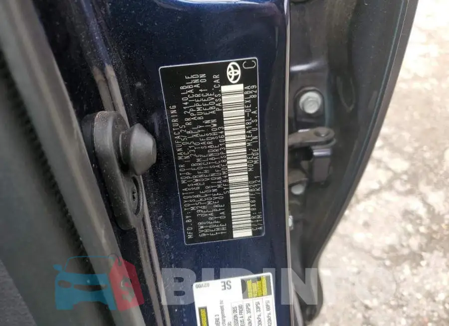 5YFB4MDE8SP310643 Photo# 13