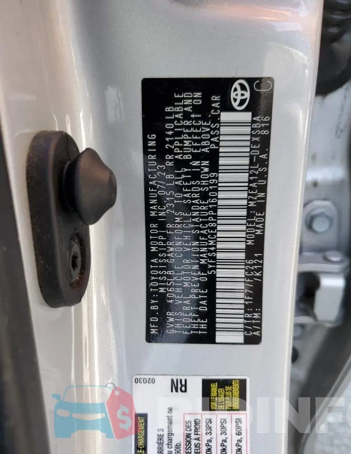 5YFS4MCE8PP160199 Photo# 12