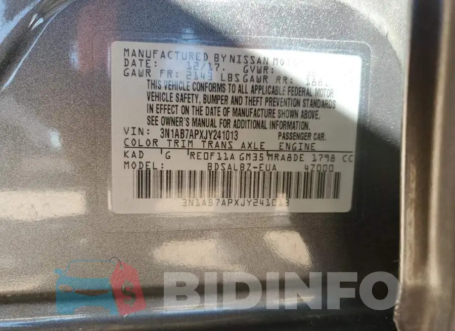 3N1AB7APXJY241013 Photo# 12