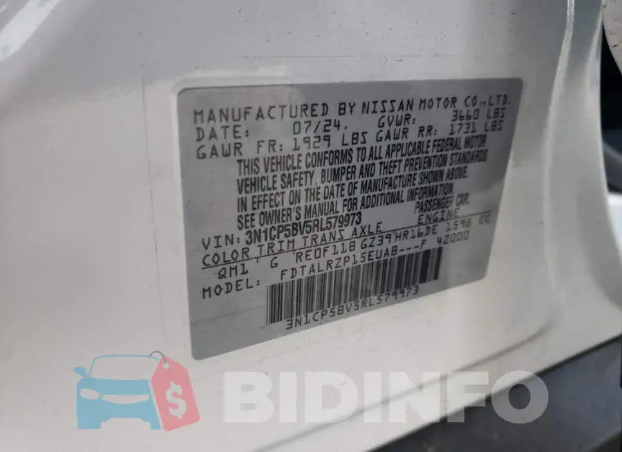 3N1CP5BV5RL579973 Photo# 12