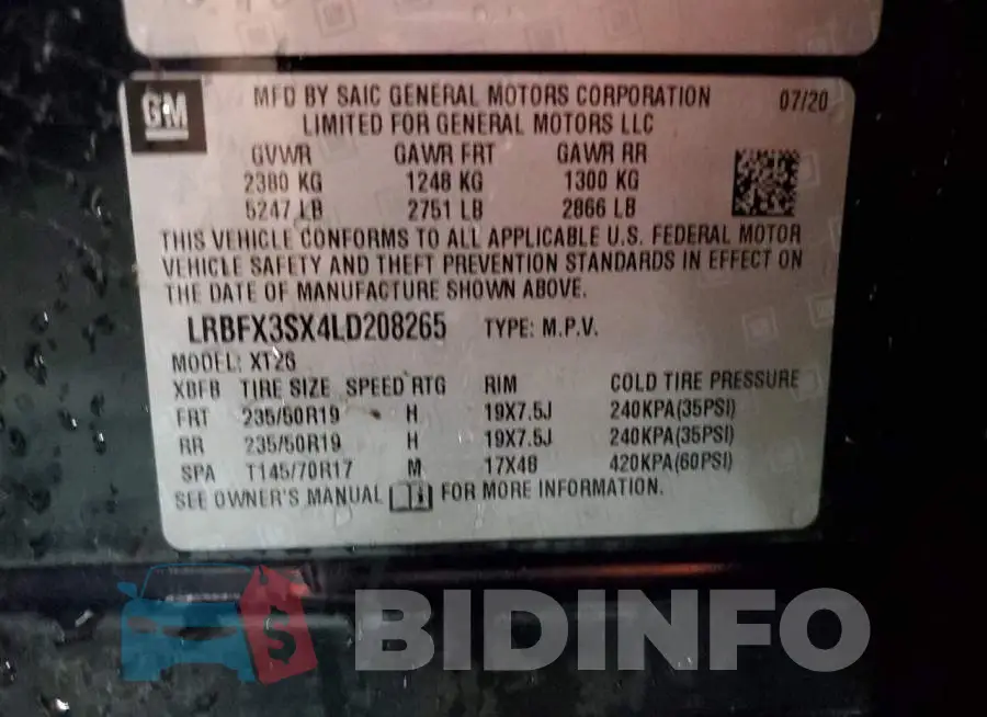 LRBFX3SX4LD208265 Photo# 14