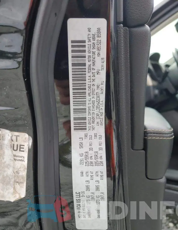 1C4PJLDB5HW523077 Photo# 13
