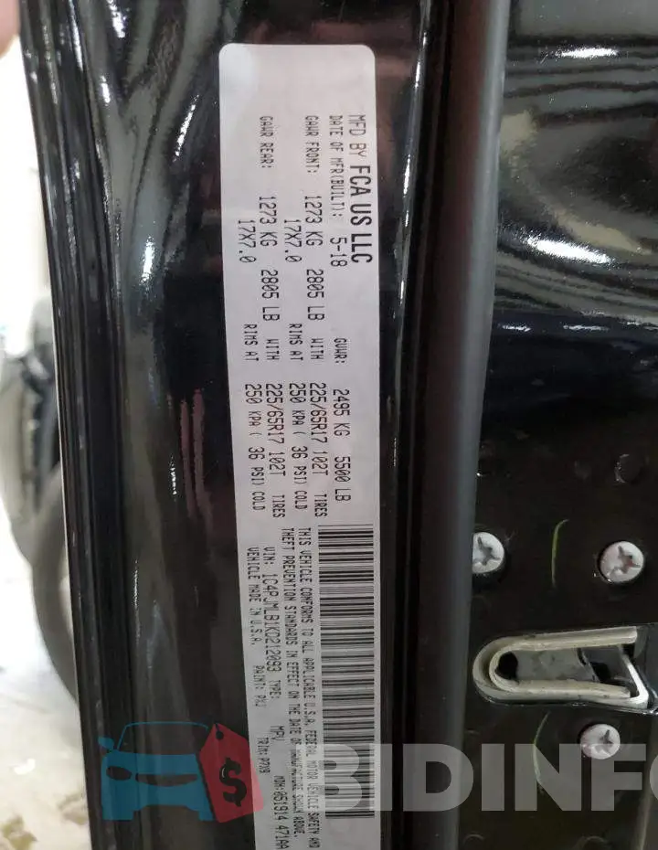 1C4PJMLB1KD212093 Photo# 13