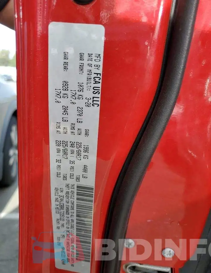 3C4NJCBB0LT235122 Photo# 13