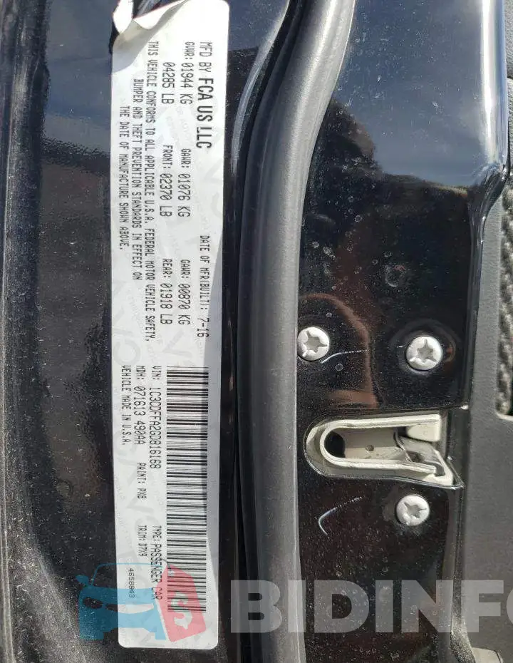 1C3CDFFA2GD816168 Photo# 12