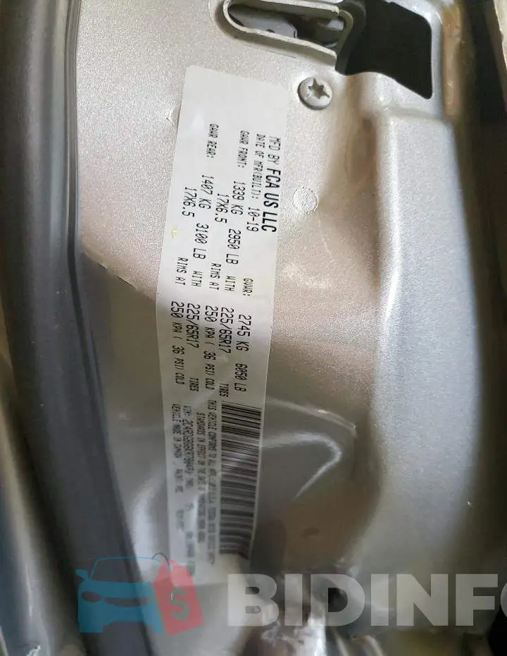 2C4RDGBG6KR780481 Photo# 14