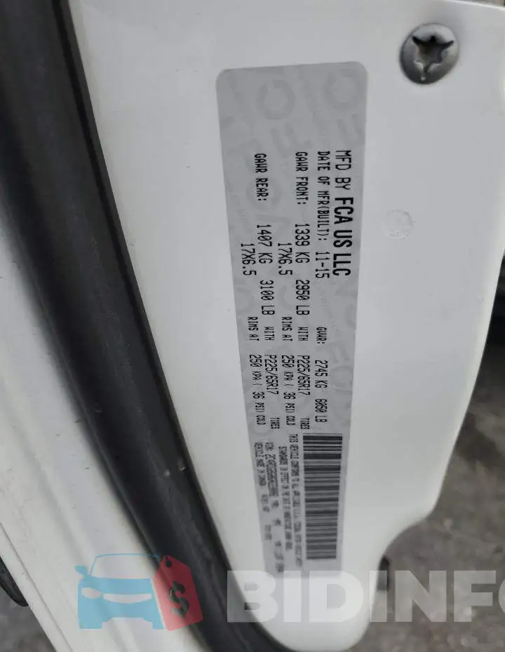 2C4RDGBG8GR220002 Photo# 13
