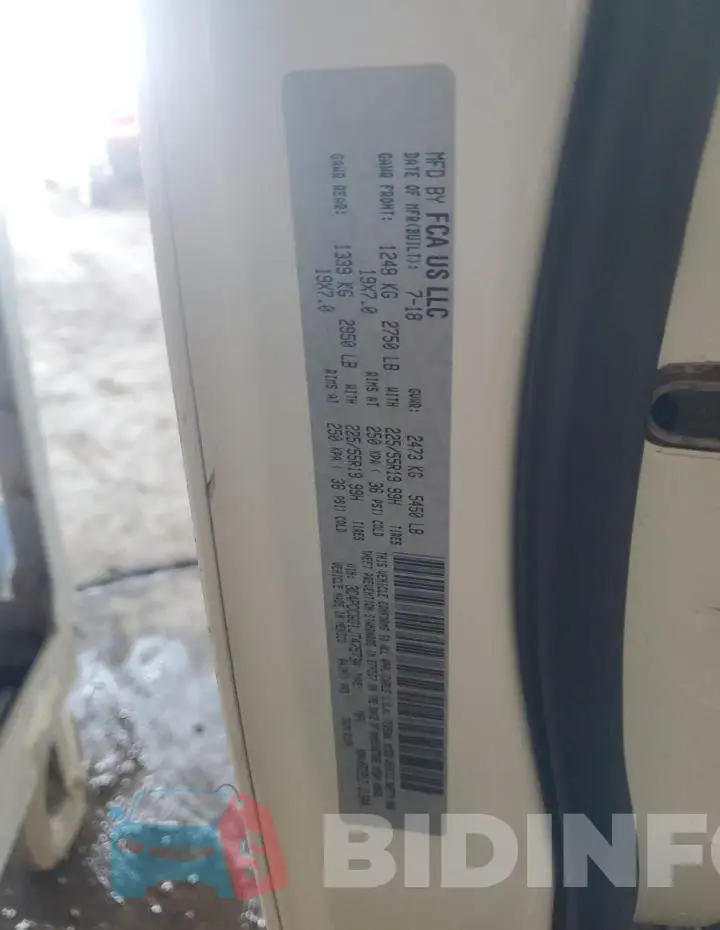 3C4PDCGG1JT475734 Photo# 12