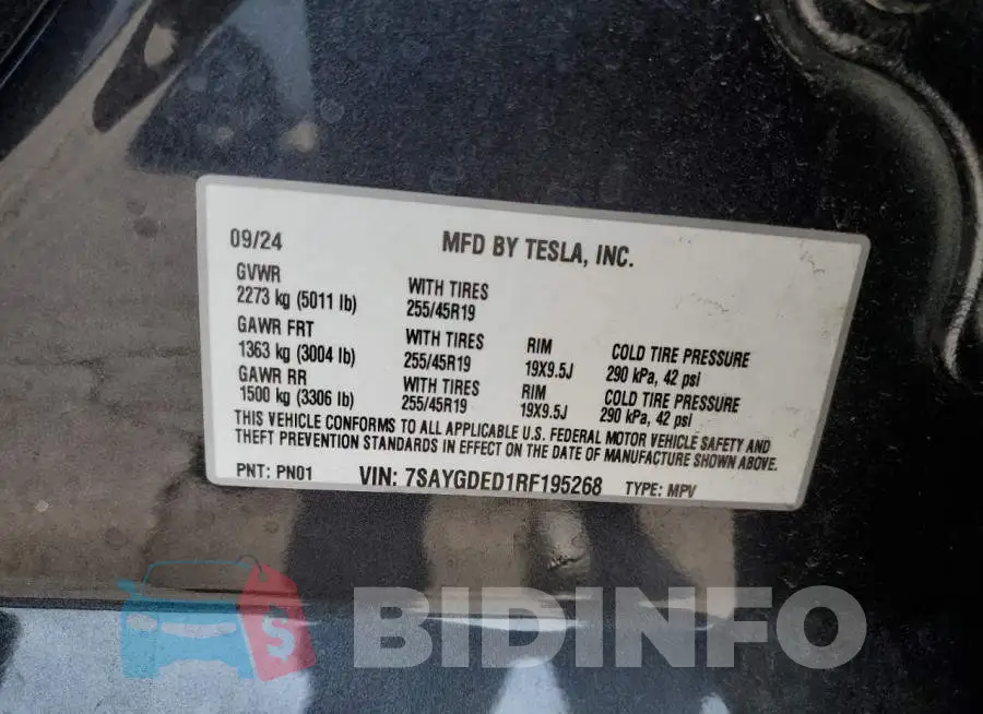 7SAYGDED1RF195268 Photo# 13