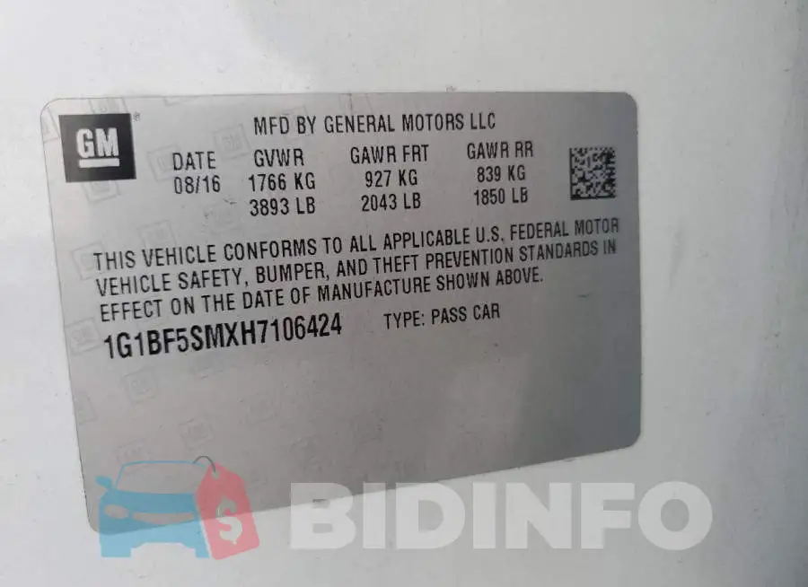 1G1BF5SMXH7106424 Photo# 12