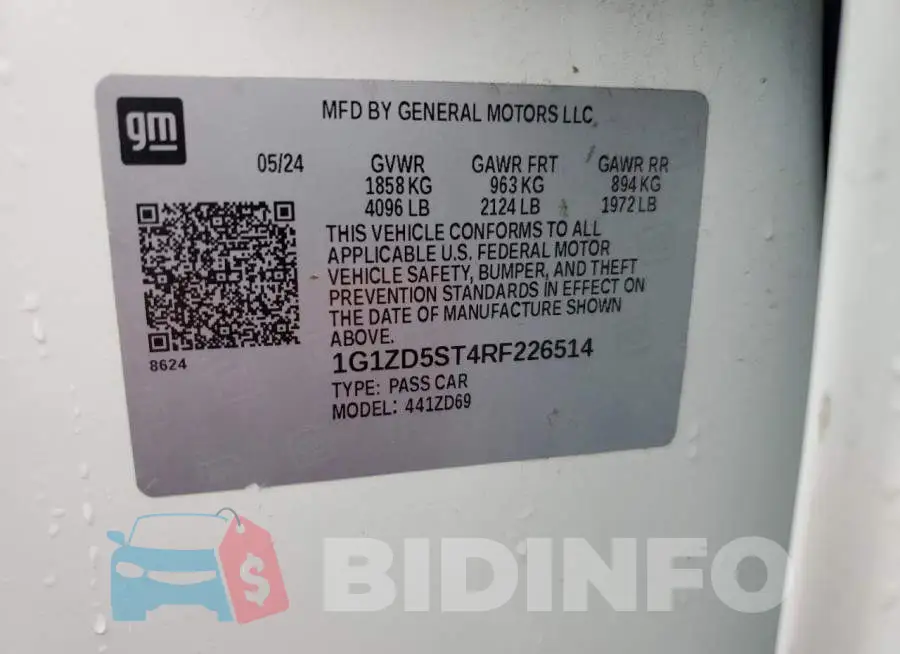 1G1ZD5ST4RF226514 Photo# 12