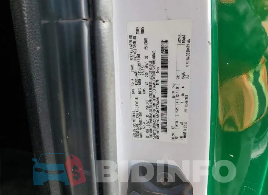 1FTMF1C85GKE78498 Photo# 12