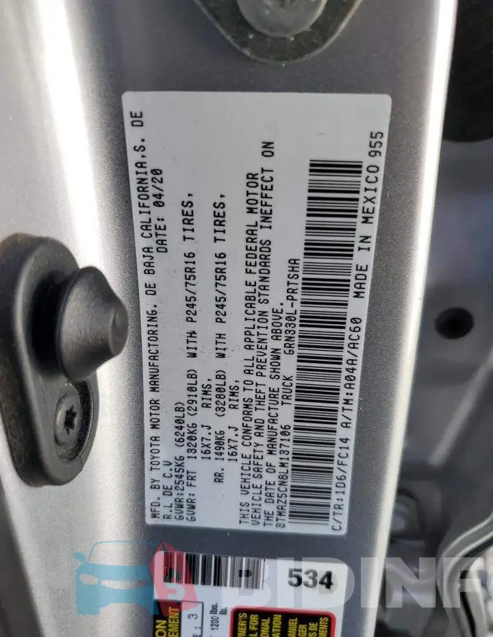 3TMAZ5CN8LM137106 Photo# 12