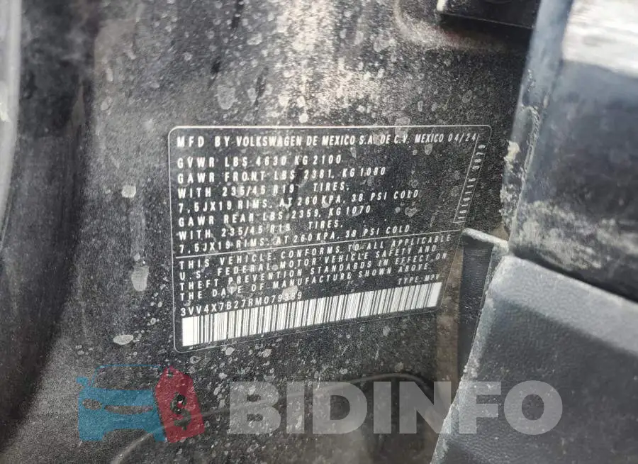 3VV4X7B27RM079389 Photo# 13