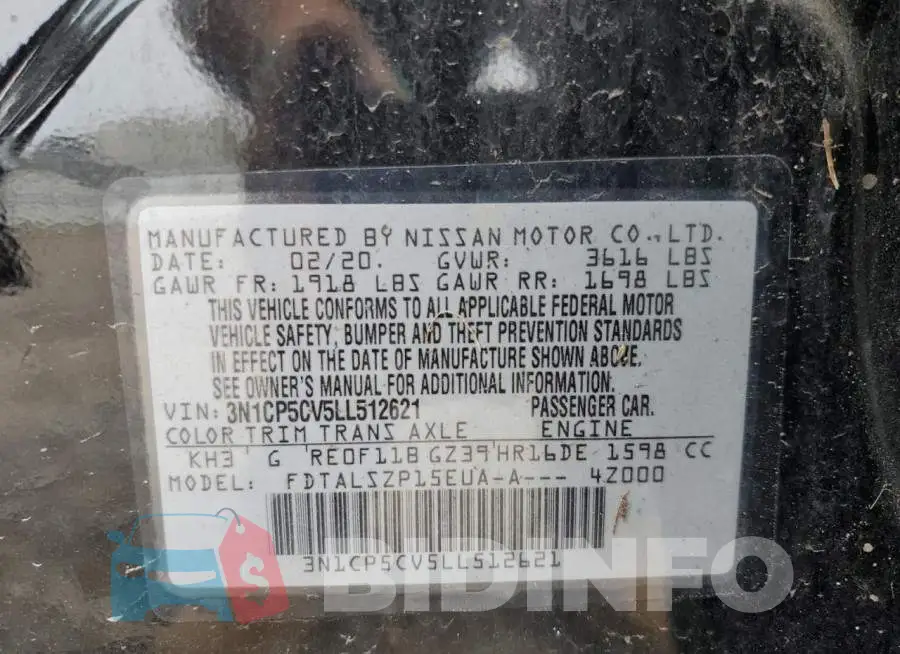 3N1CP5CV5LL512621 Photo# 13