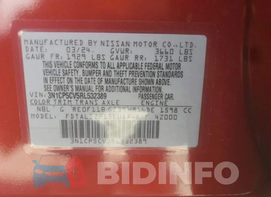 3N1CP5CV5RL532389 Photo# 13