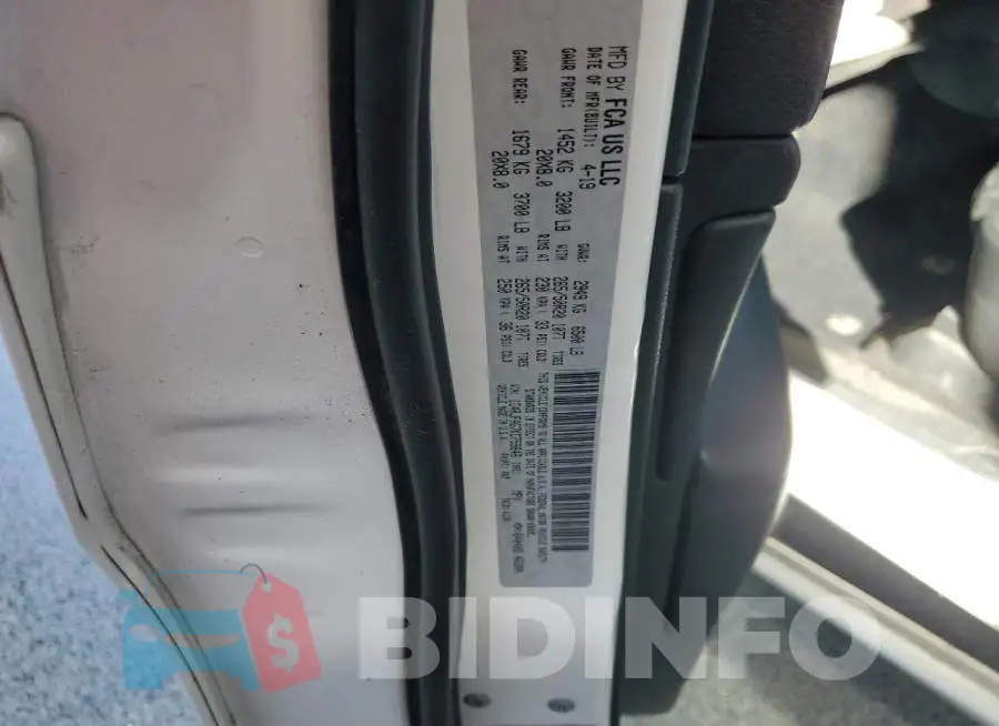 1C4RJFAG7KC759846 Photo# 14