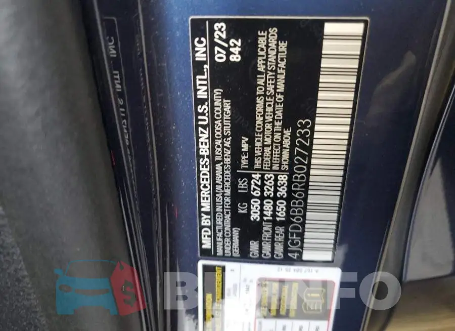 4JGFD6BB6RB027233 Photo# 13