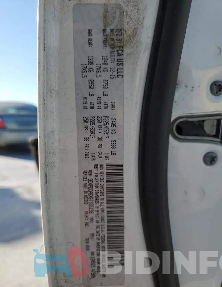 3C4PDCABXGT166138 Photo# 13