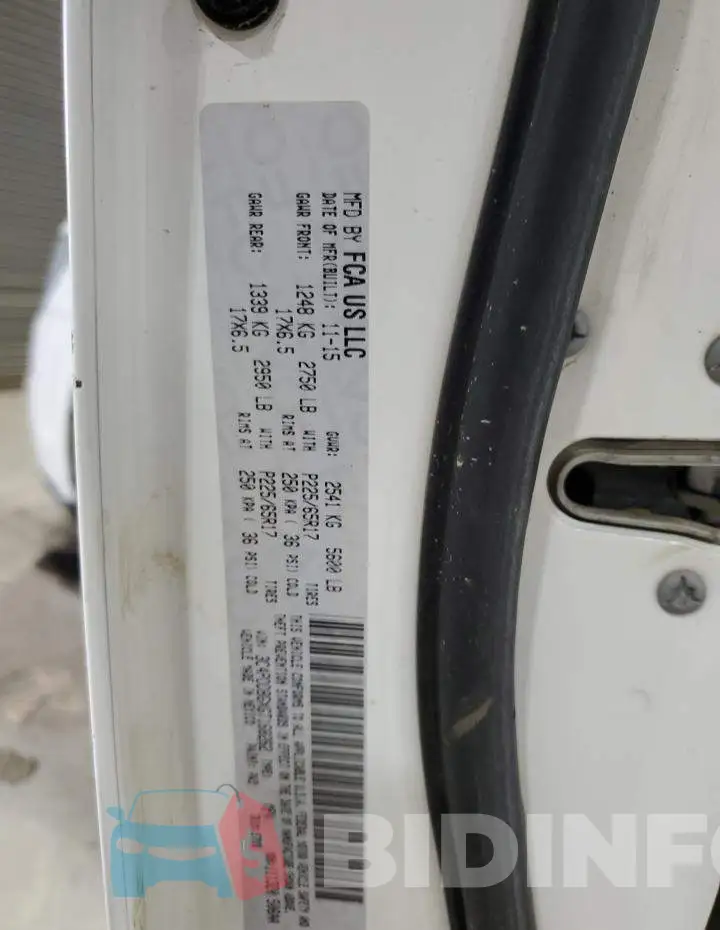 3C4PDDBGXGT168262 Photo# 13