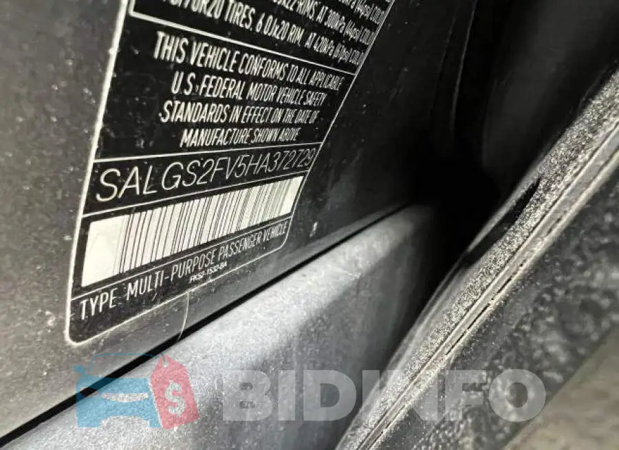 SALGS2FV5HA372729 Photo# 10