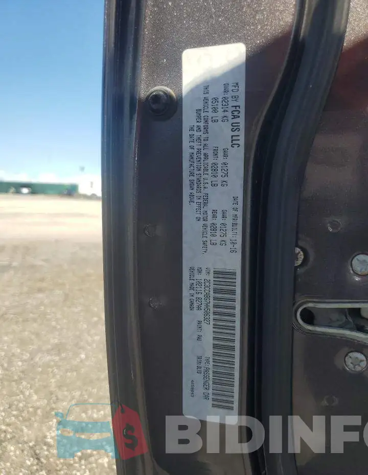 2C3CCABG7HH506327 Photo# 12