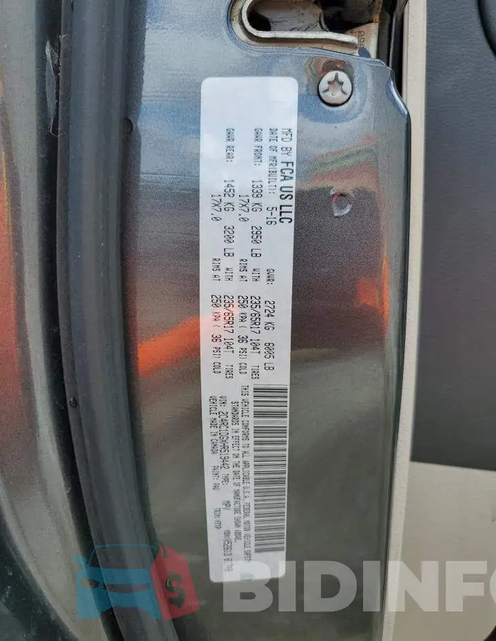 2C4RC1DGXHR519442 Photo# 13