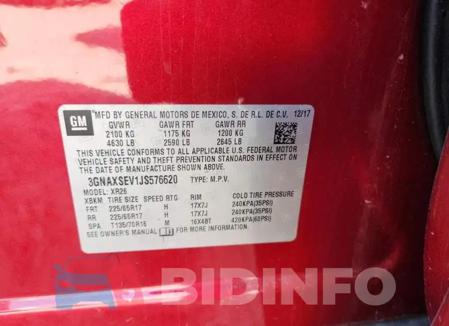 3GNAXSEV1JS576620 Photo# 12