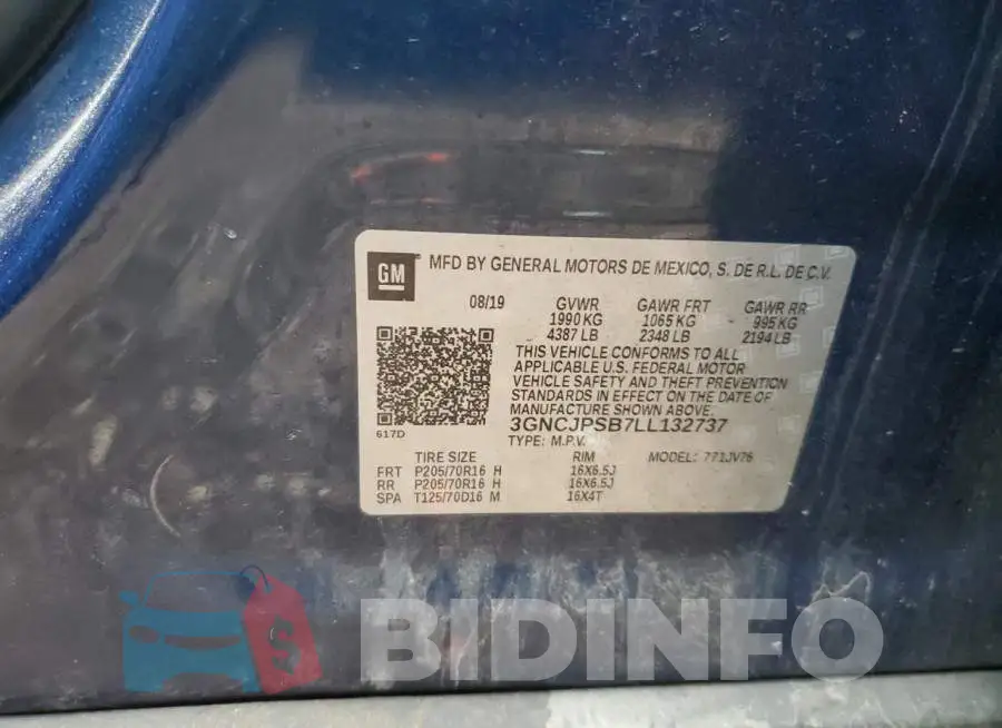 3GNCJPSB7LL132737 Photo# 12