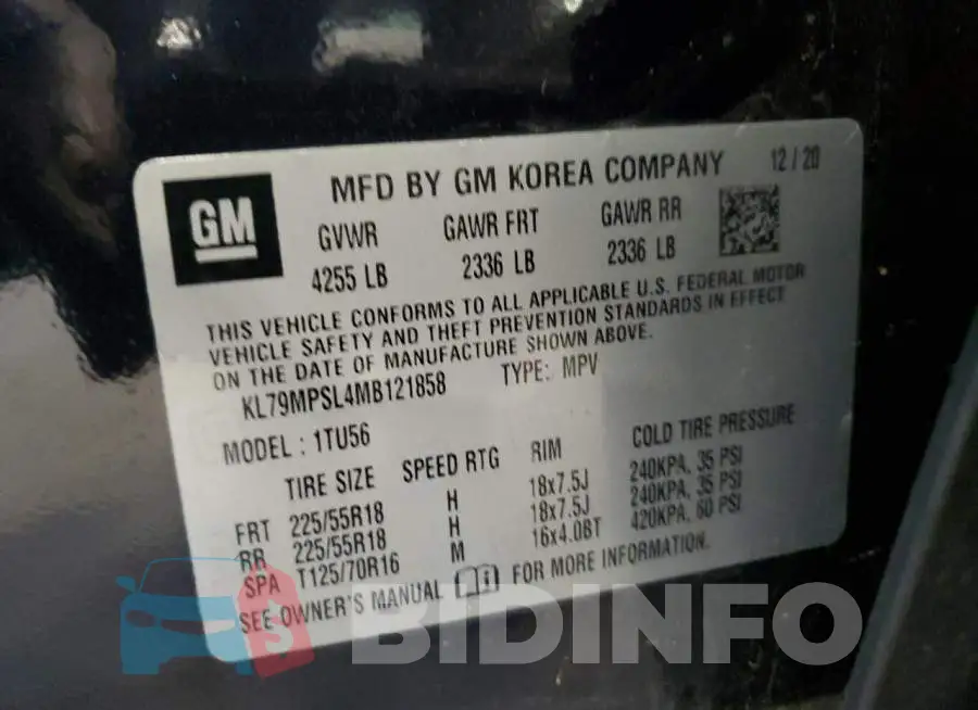 KL79MPSL4MB121858 Photo# 13