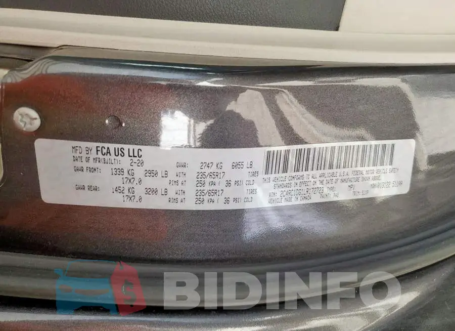 2C4RC1DG1LR172723 Photo# 13