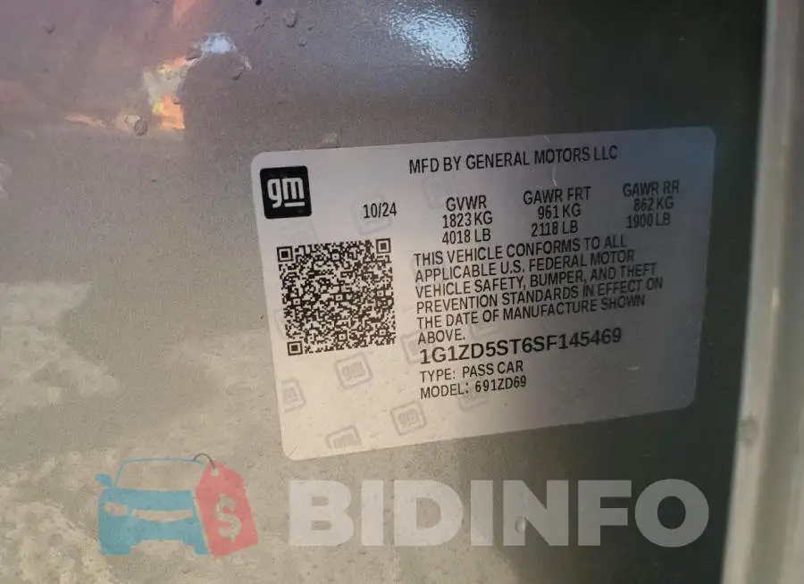 1G1ZD5ST6SF145469 Photo# 12