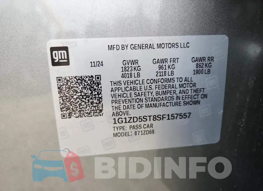 1G1ZD5ST8SF157557 Photo# 13