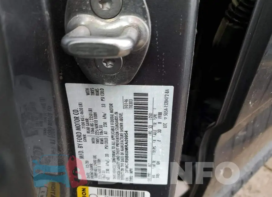 3FMCR9B60MRA09954 Photo# 13