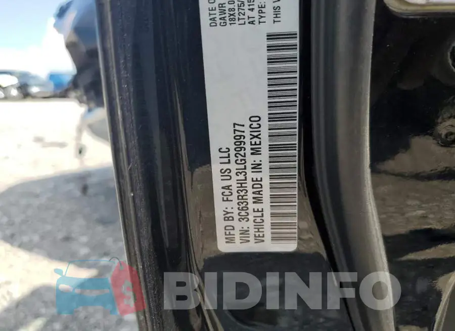 3C63R3HL3LG299977 Photo# 12