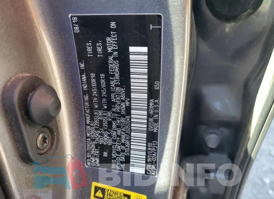 5TDJGRFH7JS052046 Photo# 13