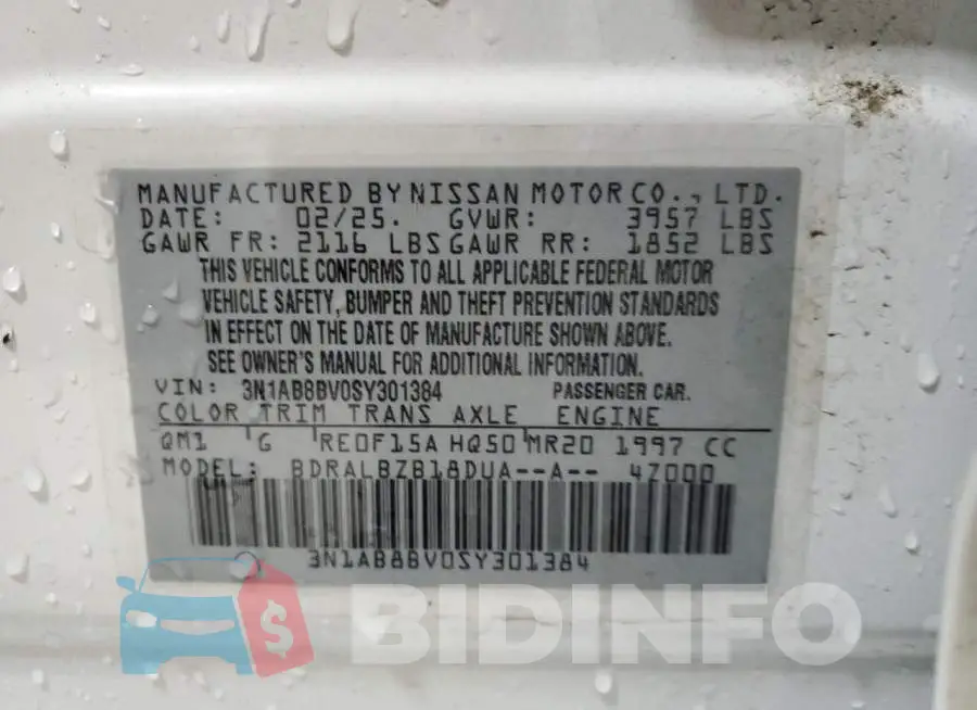 3N1AB8BV0SY301384 Photo# 12