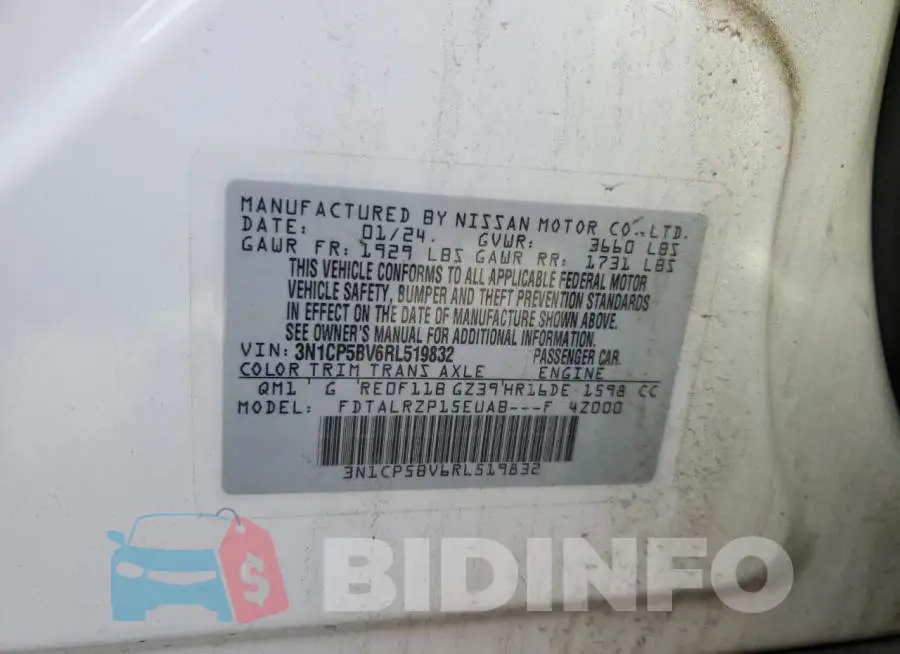 3N1CP5BV6RL519832 Photo# 14