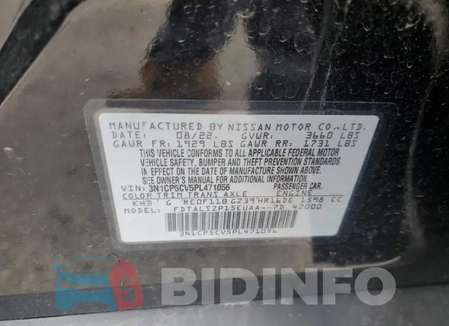 3N1CP5CV5PL471056 Photo# 13