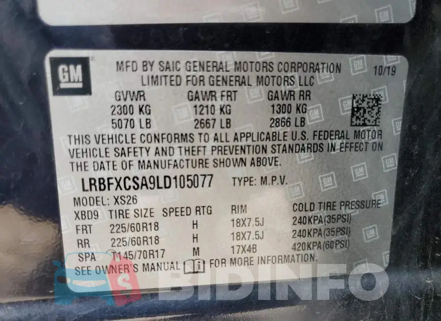 LRBFXCSA9LD105077 Photo# 13