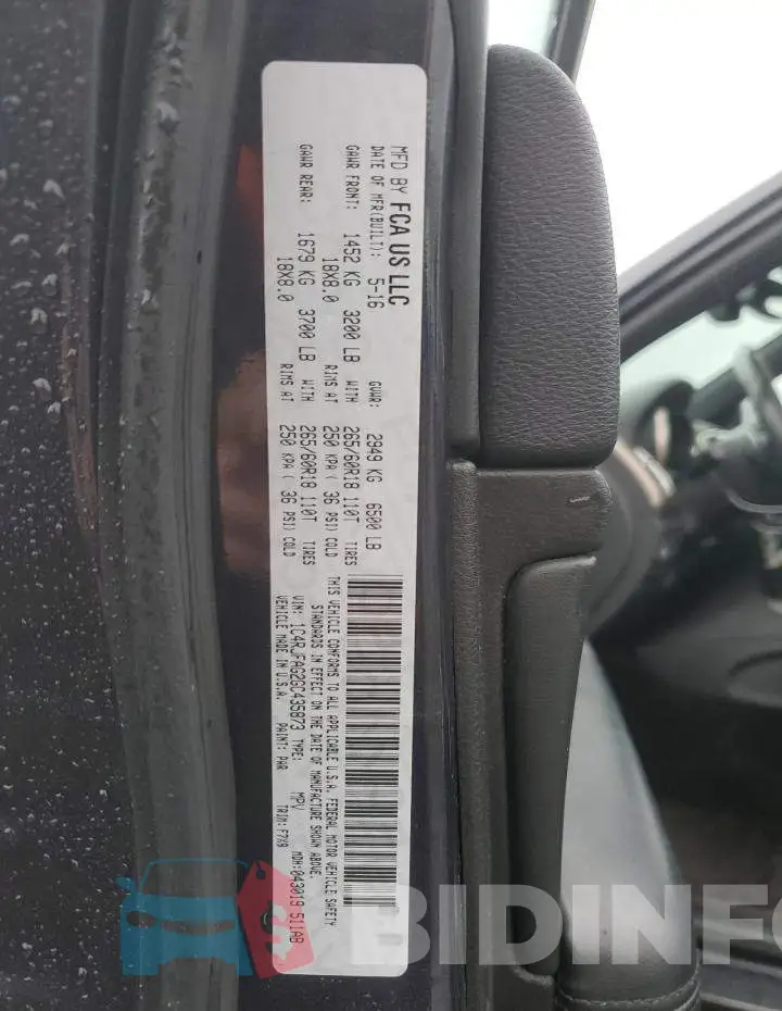 1C4RJFAG2GC435873 Photo# 13