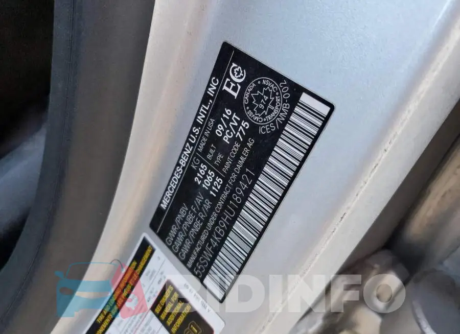 55SWF4KB9HU189421 Photo# 13
