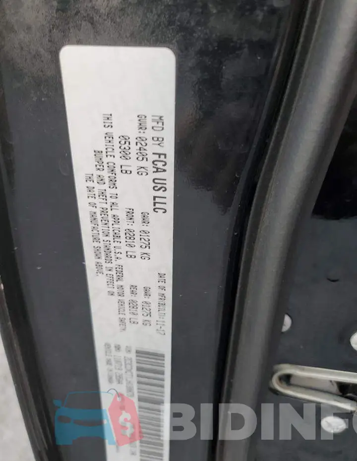 2C3CDXCT1JH180879 Photo# 12