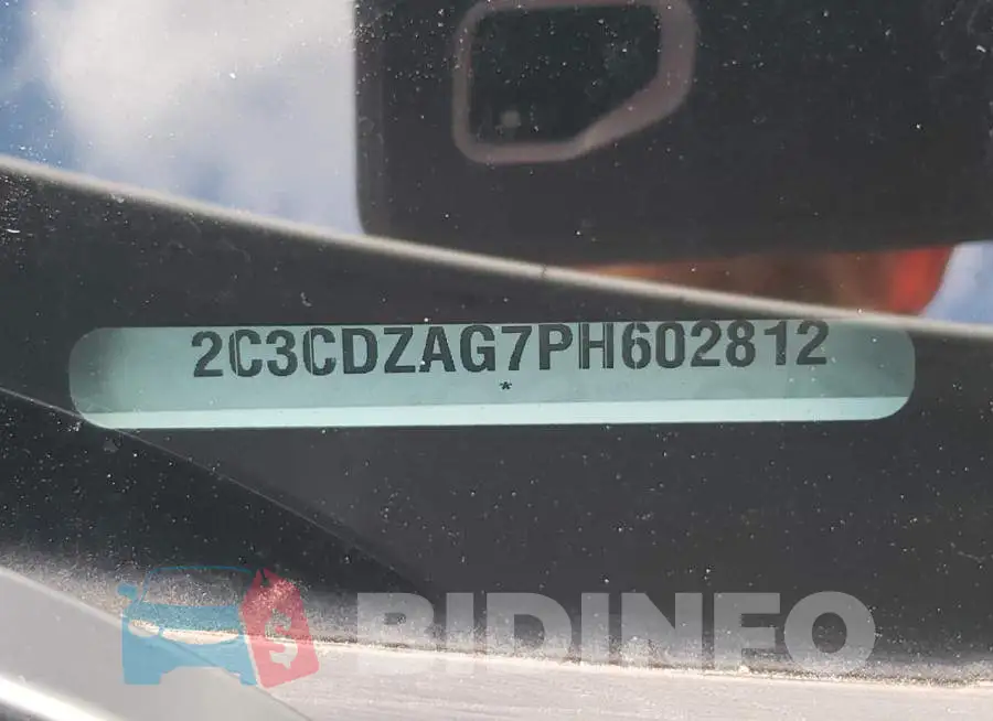 2C3CDZAG7PH602812 Photo# 12