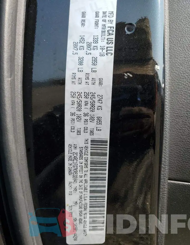 2C4RC1FG7KR532041 Photo# 13