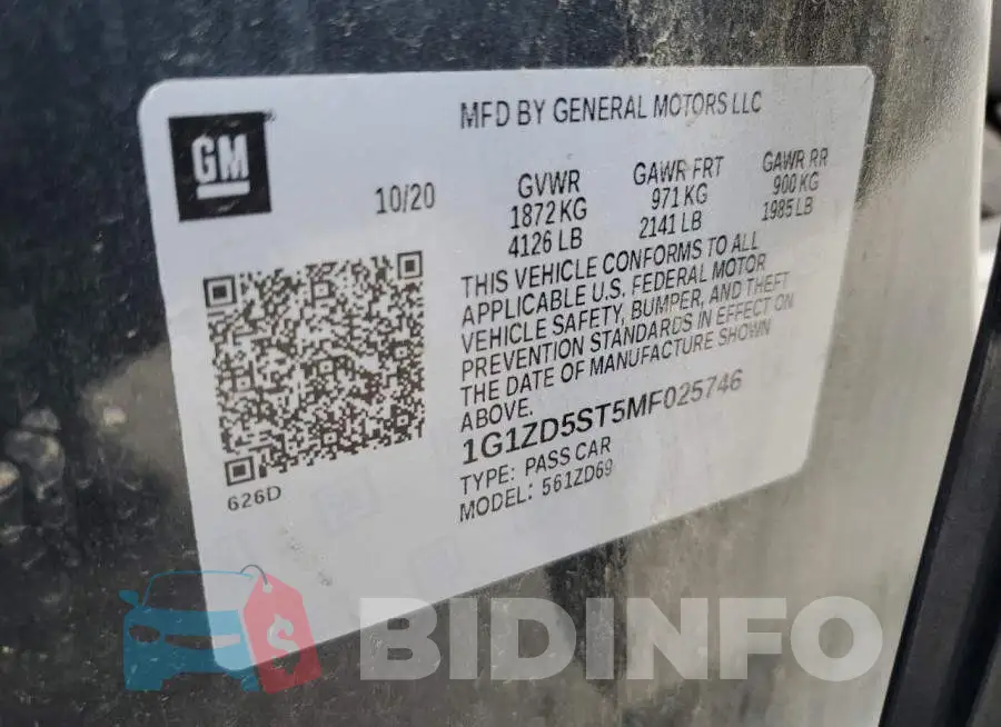 1G1ZD5ST5MF025746 Photo# 12
